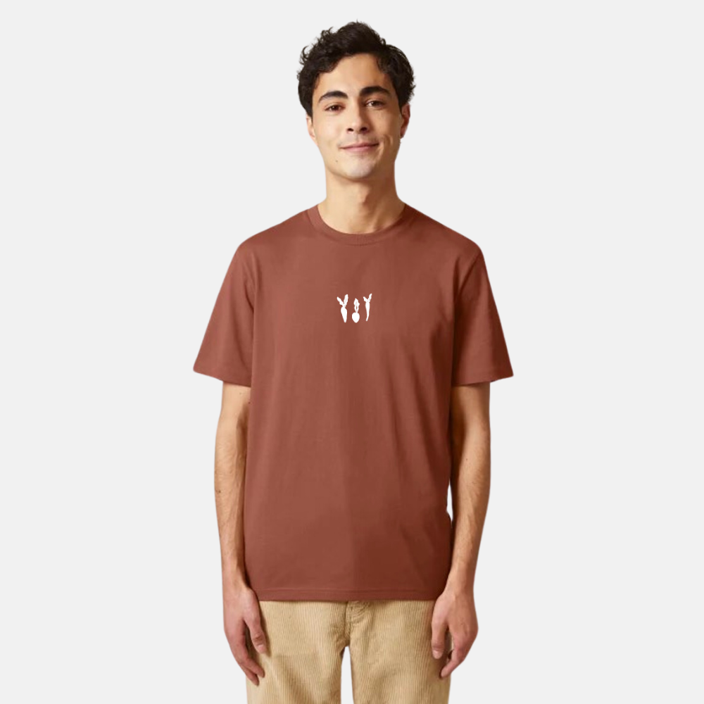 Khakifarbenes T-Shirt – Dieses Hemd kann schmutzig werden 