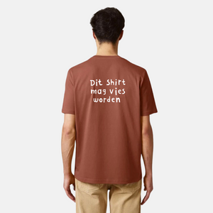 Khakifarbenes T-Shirt – Dieses Hemd kann schmutzig werden 