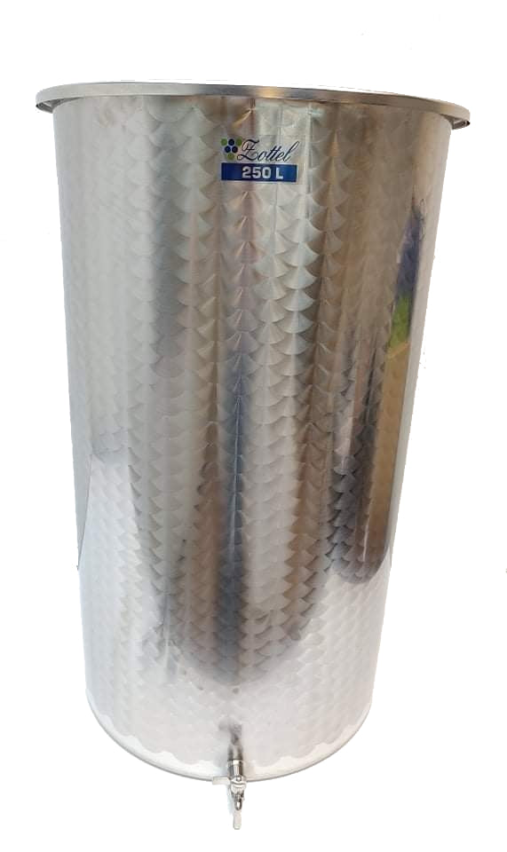 RVS tank 300 liter met vlottend drijvend deksel, pomp - Plukkers.com ...