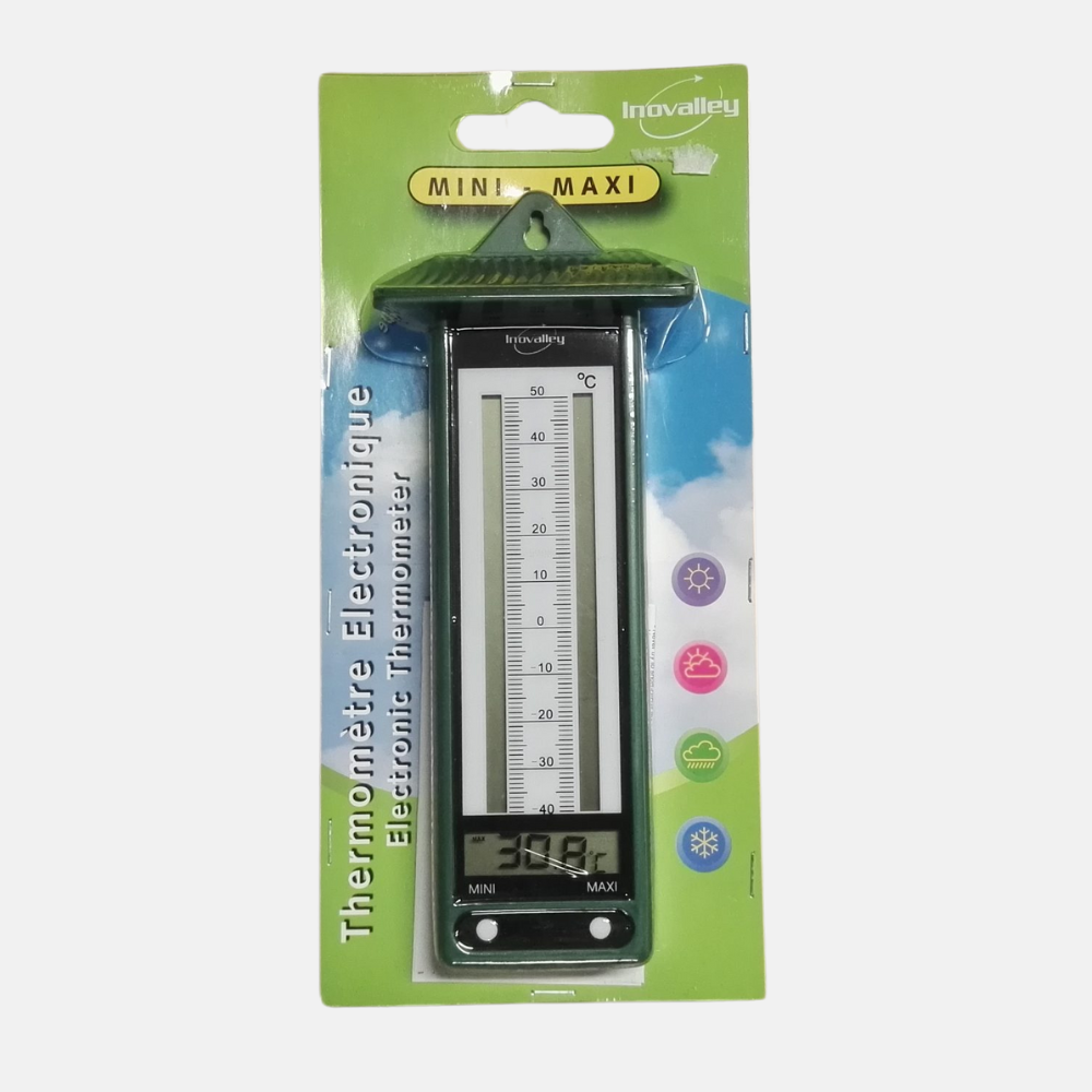 Thermometer digitaal voor tuinkas of serre