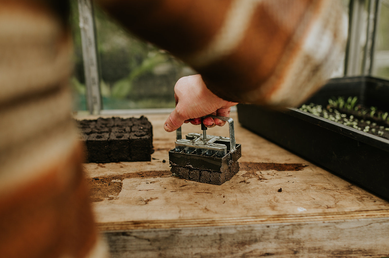 Potting soil for press pots 30 liters BIO