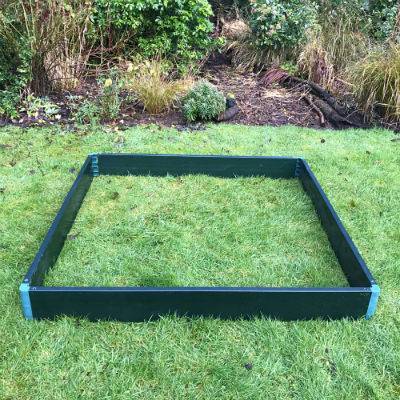 Verhoogd bed 15 cm hoog - 1 meter breed (kies lengte)