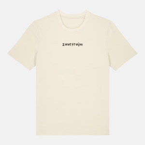 Unisex t-shirt - Zuurpruim geborduurd