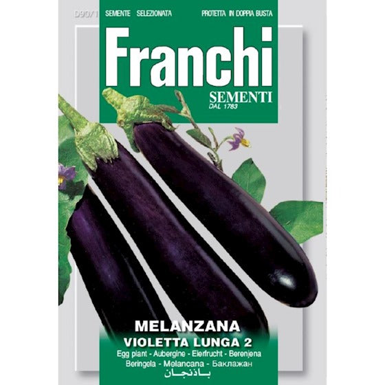 Aubergine. Melanzana Violetta Lunga 2 90/1