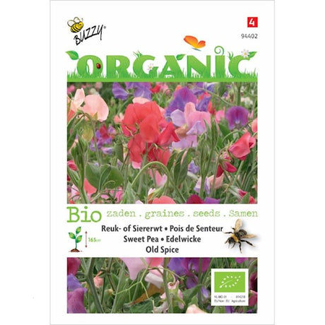 buzzy organic lathyrus, reukerwt, siererwt