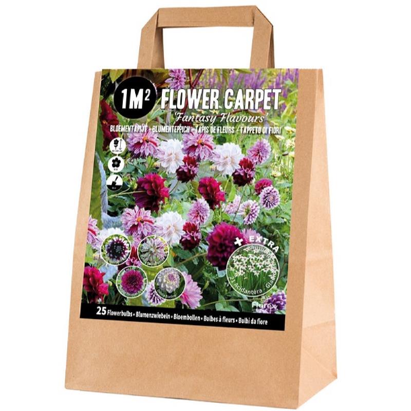 Pick-up tas Bloementapijt 1m² Fantasy Flavours