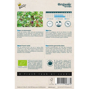 Buzzy Organic French Salad Mix (BIO) – Inhalt: 1 Gramm