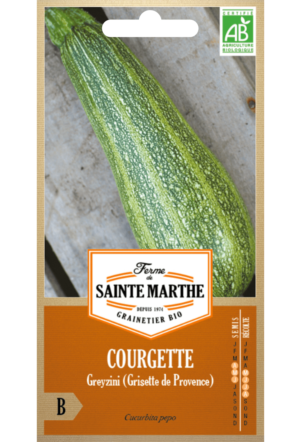 Courgette Greyzini BIO zaden