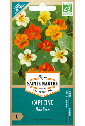 Capucine (Tropaeolum) graines Low Major BIO