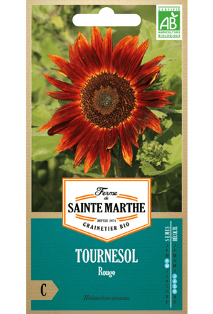 Graines BIO de Tournesol rouge