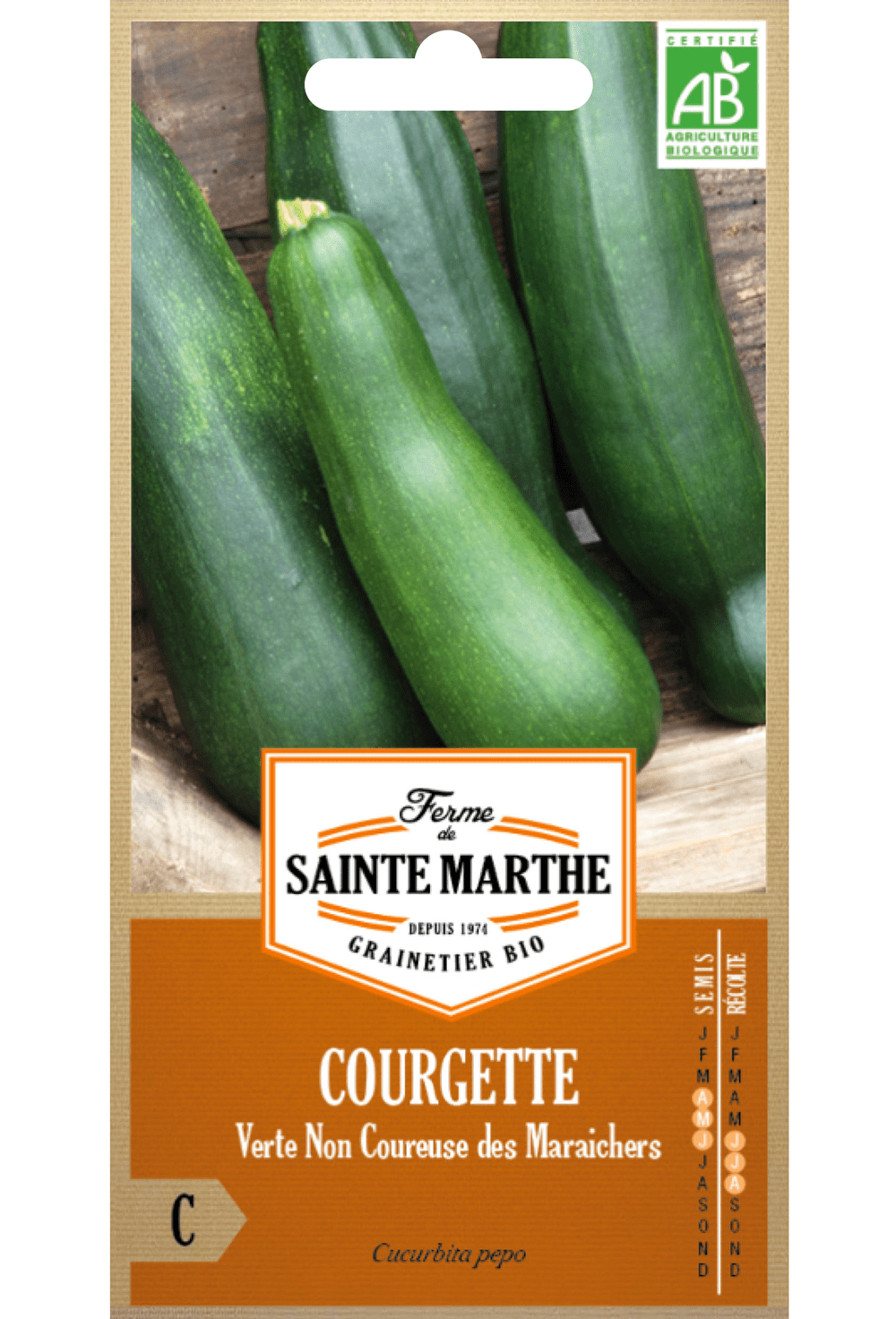 Zucchini 'Verte des Maraîchers' BIO-Samen