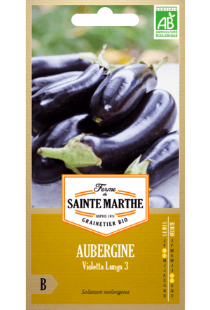 Aubergine Violetta Lunga 3 Bio-Samen