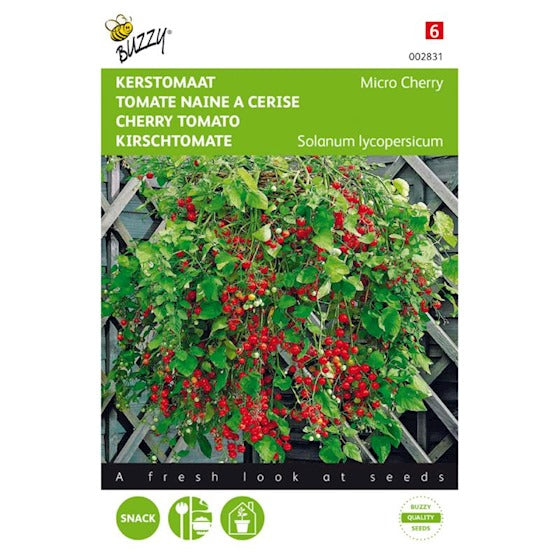 Buzzy Kerstomaat Micro Cherry - inh.: 10 zaden