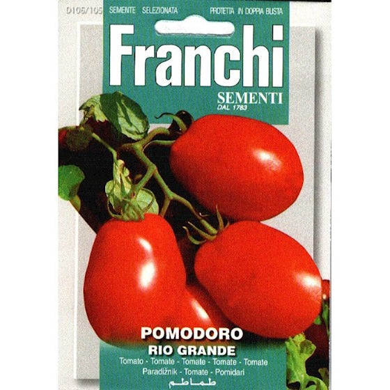 Tomaat. Pomodoro Rio Grando 106/105 Franchi - inh.: 2 gram