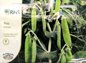 Doperwt lage supervroeg Pea Spring RHS Seeds