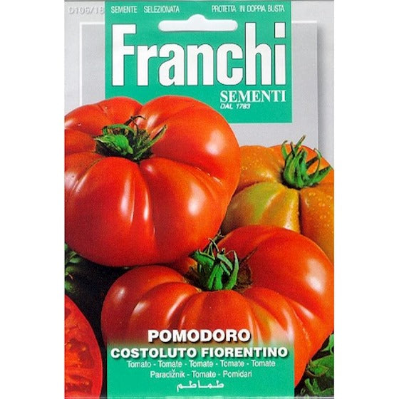 Fleischtomate. Pomodoro Costoluto Fiorentino Franchi - Inhalt: 1 Gramm