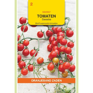 Tomato Sweetie (Kirsch-/Balkontomaten) (Orange Ribbon Seeds) – Inhalt: 0,1 Gramm