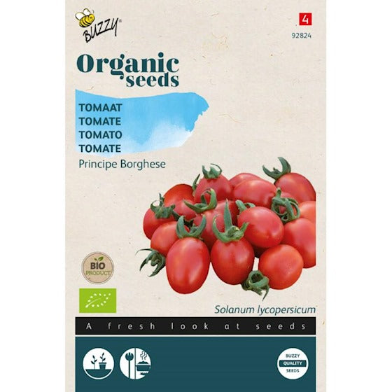 Buzzy Bio-Tomaten „Principe Borghese“ (BIO) – Inhalt: 0,2 Gramm