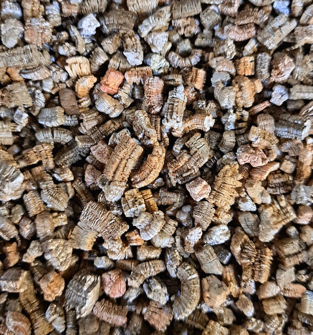 Groffe Vermiculiet korrels - 2 tot 4 mm - voor luchtige grond (5L of 100L)