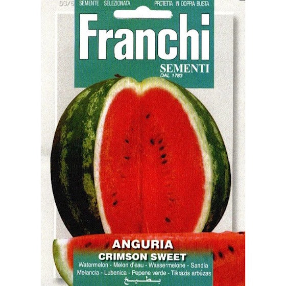 Watermeloen Anguria Crimsons Sweet 3/6 (Franchi) - inh.: 180 zaden